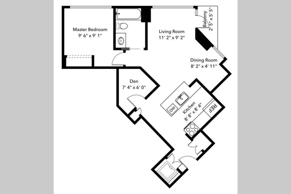 Lovely One-Bedroom Apartment With Pool, Hot Tub, And Gym In The Heart Of Downtown, Skytrain 3Min Away バンクーバー エクステリア 写真